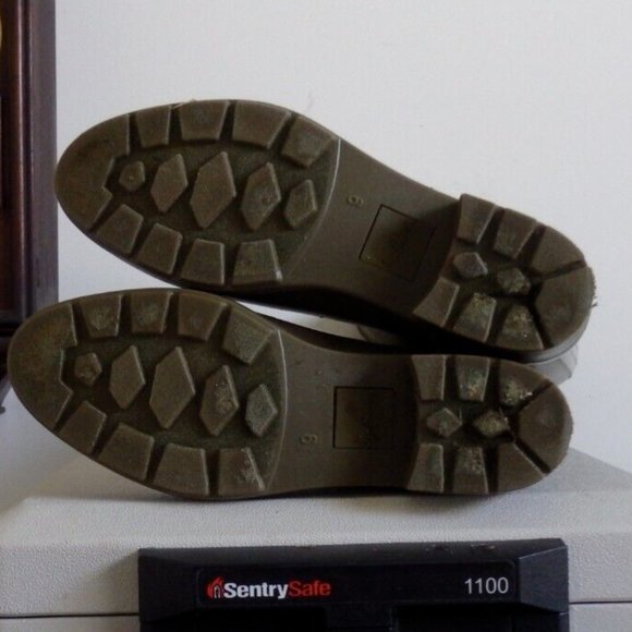 Olive Greem Sam Eddelman rubber rain boots wellies size 9 - Picture 4 of 5